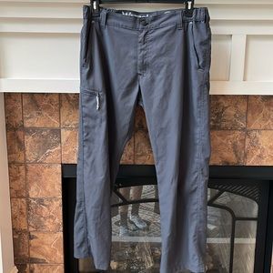 Grey cargo pants.